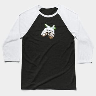 Snow Pine Cones Baseball T-Shirt